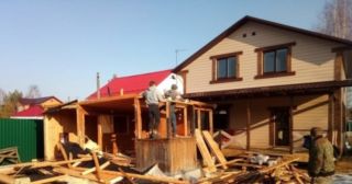 Демонтаж частных домов Киров, цена от 1603 руб.