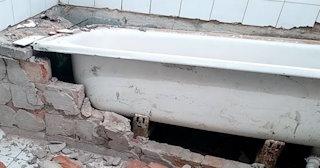 Демонтаж ванной комнаты в Кирове - стоимость работ от 828 руб. | Сварной-Кро